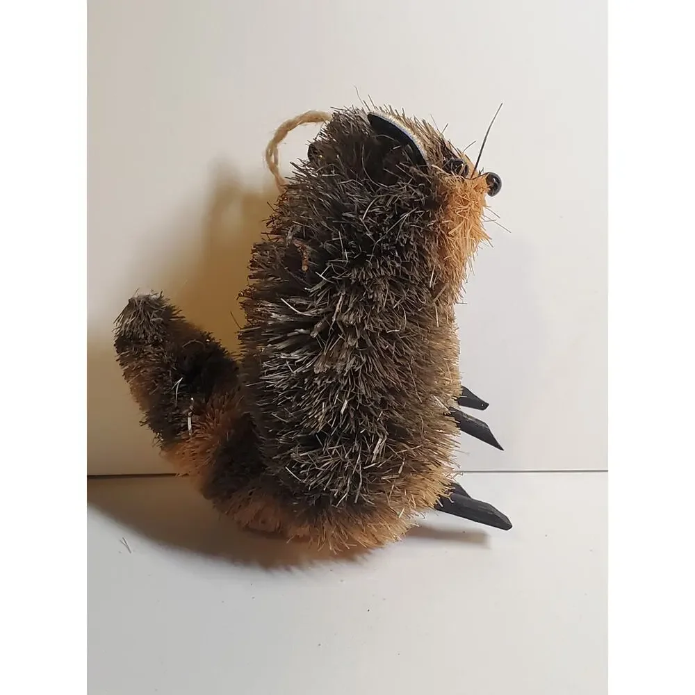 Natural Fiber Ornament - Meerkat